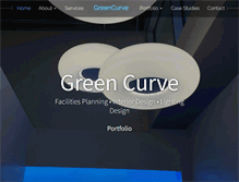 Tablet Screenshot of greencurve.com